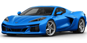 Blue Corvette E-Ray