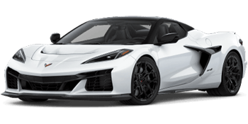 White Corvette ZR1
