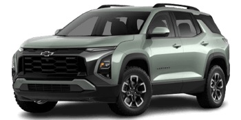 Green Chevrolet Equinox SUV