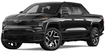 Black Chevrolet Silverado EV Truck