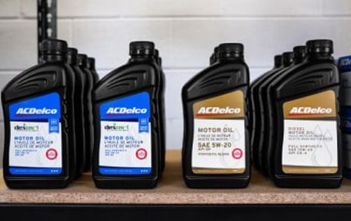 ACDelco Engine Oil on Shelf