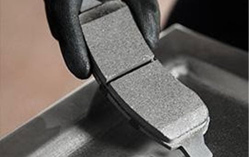 Zoomed in Car Part
